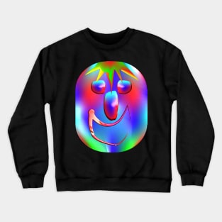 Happy mask Crewneck Sweatshirt